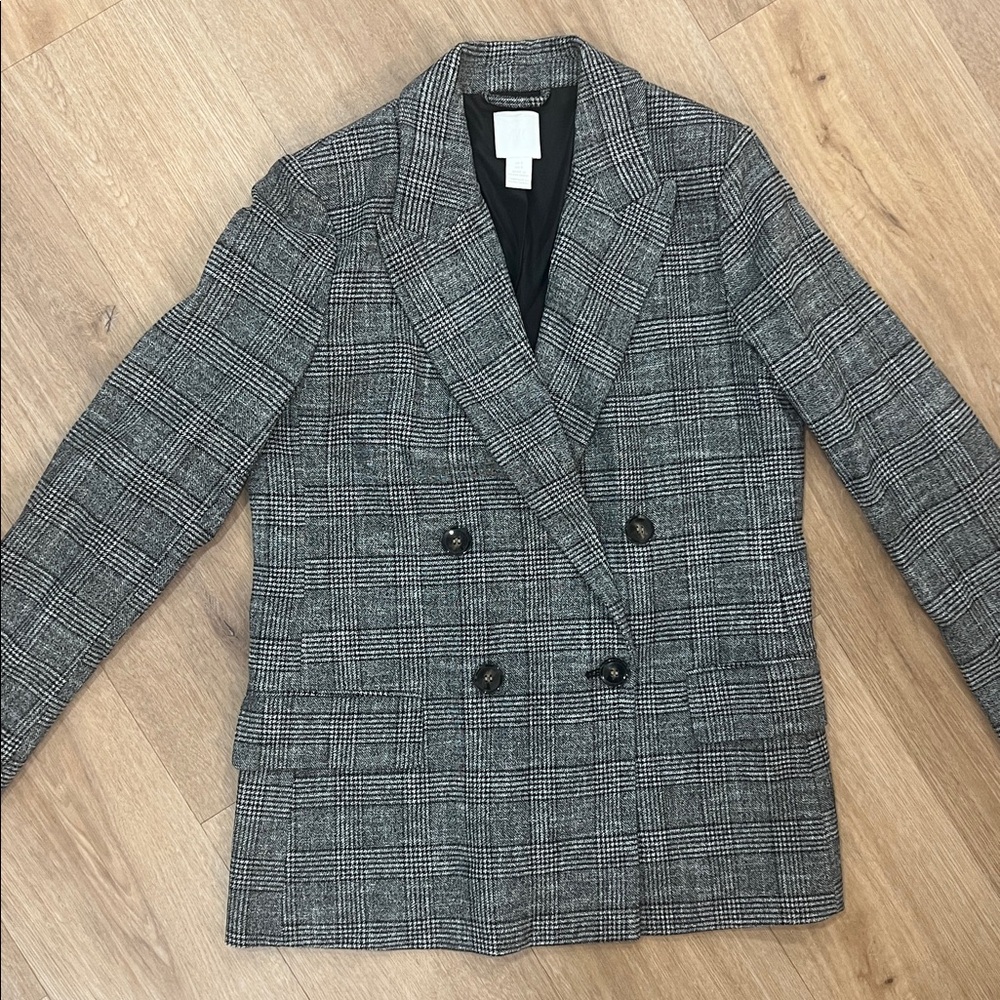 Plaid blazer